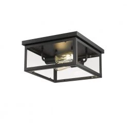 Bruce 11.8 in. W 2-Light Driftwood Square Flush Mount by OVE Decors 12 Bruce 11.8 in. W 2-Light Driftwood Square Flush Mount by OVE Decors -Kenroy Home Sales driftwood ove decors flush mount lights 15lfmr bruc12 p 4f 1000