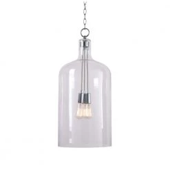 Capri 3-Light Extra-Large Chrome Pendant by Kenroy Home