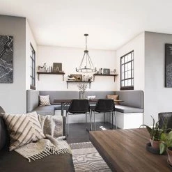 Hixon 5-Light Graphite Chandelier by Kenroy Home -Kenroy Home Sales forged graphite finish kenroy home chandeliers 93565fgrph 31 1000