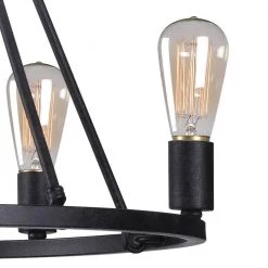 Hixon 5-Light Graphite Chandelier by Kenroy Home -Kenroy Home Sales forged graphite finish kenroy home chandeliers 93565fgrph 44 1000