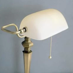 Mackinley 15 in. Georgetown Bronze Banker Lamp by Kenroy Home -Kenroy Home Sales georgetown bronze kenroy home desk lamps 20615gbrz 1f 1000