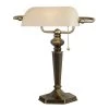 Mackinley 15 in. Georgetown Bronze Banker Lamp by Kenroy Home -Kenroy Home Sales georgetown bronze kenroy home desk lamps 20615gbrz 64 1000