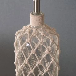 Captain 30 in. Rope Table Lamp by Kenroy Home -Kenroy Home Sales glass and rope finish kenroy home table lamps 32816clrr 1f 1000