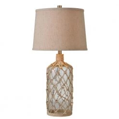 Captain 30 in. Rope Table Lamp by Kenroy Home