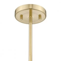 Janna 1-Light 12 in. Gold Ceiling Pendant Light by OVE Decors -Kenroy Home Sales gold ove decors chandeliers 15lpe jann12 lg 1f 1000