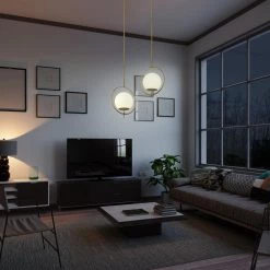 Janna 1-Light 12 in. Gold Ceiling Pendant Light by OVE Decors -Kenroy Home Sales gold ove decors chandeliers 15lpe jann12 lg 31 1000