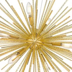 Magellan 6-Light 22 in. Gold Ceiling Pendant Light by OVE Decors -Kenroy Home Sales gold ove decors chandeliers 15lpe mage22 lg 1f 1000