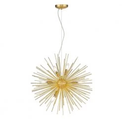 Magellan 6-Light 22 in. Gold Ceiling Pendant Light by OVE Decors -Kenroy Home Sales gold ove decors chandeliers 15lpe mage22 lg 4f 1000