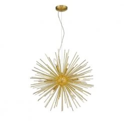 Magellan 6-Light 22 in. Gold Ceiling Pendant Light by OVE Decors -Kenroy Home Sales gold ove decors chandeliers 15lpe mage22 lg c3 1000