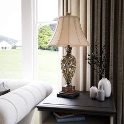 Iron Lace 33 in. Golden Ruby Table Lamp by Kenroy Home 15 Iron Lace 33 in. Golden Ruby Table Lamp by Kenroy Home -Kenroy Home Sales golden ruby kenroy home table lamps 20180gr fa 1000