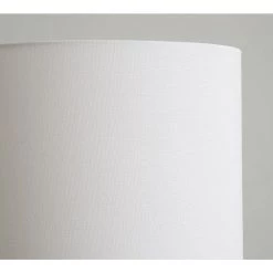 Brock 61 in. Gray Floor Lamp with Drum Shade by Kenroy Home -Kenroy Home Sales gray kenroy home floor lamps 33138bs 4f 1000