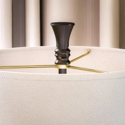 Park Avenue 29 in. Oil-Rubbed Bronze 2 Table and 1 Floor Lamp Set by Kenroy Home -Kenroy Home Sales kenroy home lamp sets 30843orb 44 1000