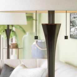 Park Avenue 29 in. Oil-Rubbed Bronze 2 Table and 1 Floor Lamp Set by Kenroy Home -Kenroy Home Sales kenroy home lamp sets 30843orb fa 1000