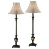 Emily 30 in. Crackled Bronze Buffet Lamp Set (2-Pack) by Kenroy Home -Kenroy Home Sales kenroy home lamp sets 30944 64 1000