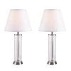 Echo 28 in. Glass Table Lamp Set (2-Pack) by Kenroy Home -Kenroy Home Sales kenroy home lamp sets 32080gbs 64 1000