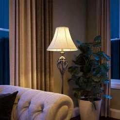 Cerise 27 in. Silver 2-Table and 1-Floor Lamp Set by Kenroy Home 14 Cerise 27 in. Silver 2-Table and 1-Floor Lamp Set by Kenroy Home -Kenroy Home Sales kenroy home lamp sets 80007sil fa 1000