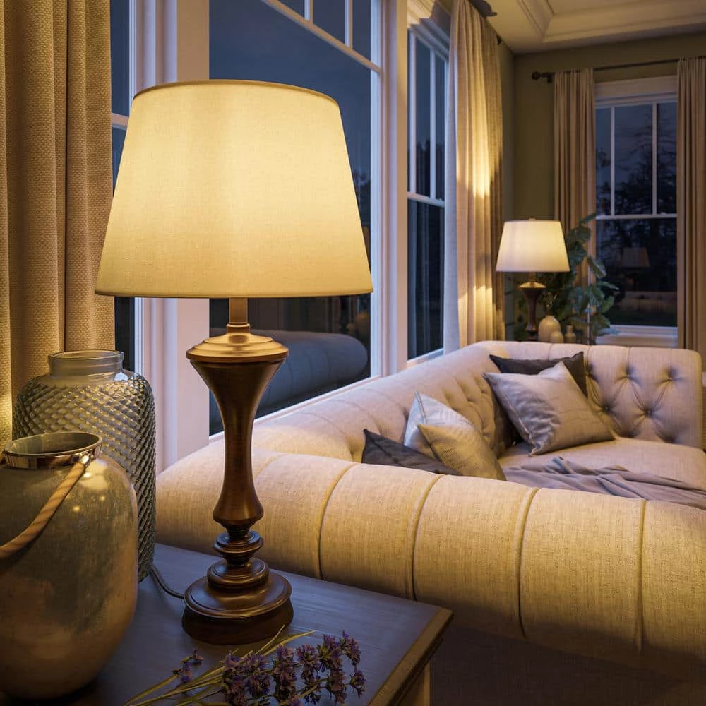 Isabella 29 in. Copper Table Lamps (2-Pack) by Kenroy Home 7 Isabella 29 in. Copper Table Lamps (2-Pack) by Kenroy Home - Image 5