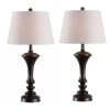 Isabella 29 in. Copper Table Lamps (2-Pack) by Kenroy Home -Kenroy Home Sales kenroy home lamp sets kh80426 64 1000