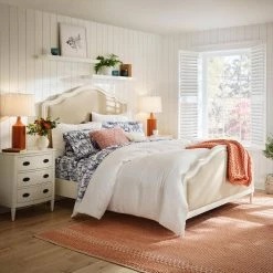 Crayon 25 in. Orange Table Lamp with White Linen Shade by Kenroy Home -Kenroy Home Sales matte orange ceramic finish kenroy home table lamps 33159orng 66 1000