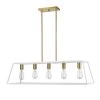 Agnes II 5-Light Matte White with Dark Gold Socket LED Pendant by OVE Decors 1 Agnes II 5-Light Matte White with Dark Gold Socket LED Pendant by OVE Decors -Kenroy Home Sales matte white ove decors chandeliers pe agn238 whgky 64 1000