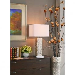 Pearl 30 in. Mother of Pearl Table Lamp by Kenroy Home -Kenroy Home Sales mother of pearl kenroy home table lamps 32025mop 31 1000