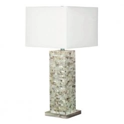 Pearl 30 in. Mother of Pearl Table Lamp by Kenroy Home