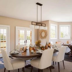 Endicott 4-Light Oil-Rubbed Bronze Island Light by Kenroy Home -Kenroy Home Sales oil rubbed bronze finish kenroy home chandeliers 10064orb 44 1000