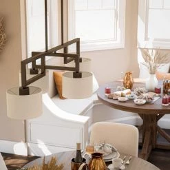 Endicott 4-Light Oil-Rubbed Bronze Island Light by Kenroy Home -Kenroy Home Sales oil rubbed bronze finish kenroy home chandeliers 10064orb d4 1000