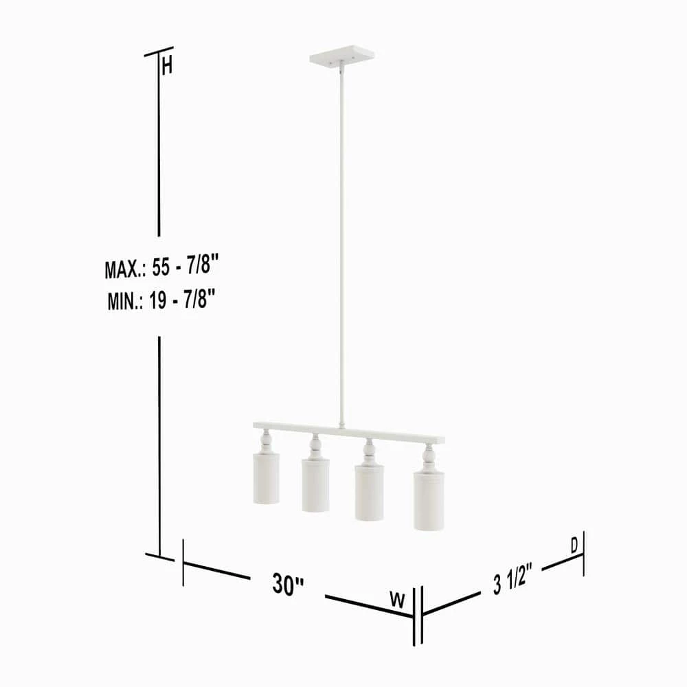 Chloe 4-Light Bronze Island Pendant by Kenroy Home 7 Chloe 4-Light Bronze Island Pendant by Kenroy Home - Image 5