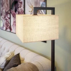 4 Square 1-Light 64 in. Oil-Rubbed Bronze Floor Lamp by Kenroy Home -Kenroy Home Sales oil rubbed bronze finish kenroy home floor lamps 21080orb 1f 1000