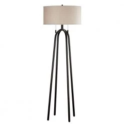 Quadratic 61 in. Oil-Rubbed Bronze Floor Lamp by Kenroy Home