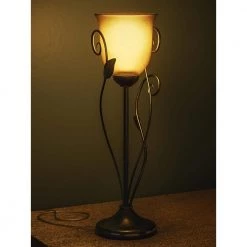 Arbor 16.25 in. 1-Light Bronze Table Torchiere Lamp by Kenroy Home -Kenroy Home Sales oil rubbed bronze finish kenroy home table lamps 32710orb 1f 1000