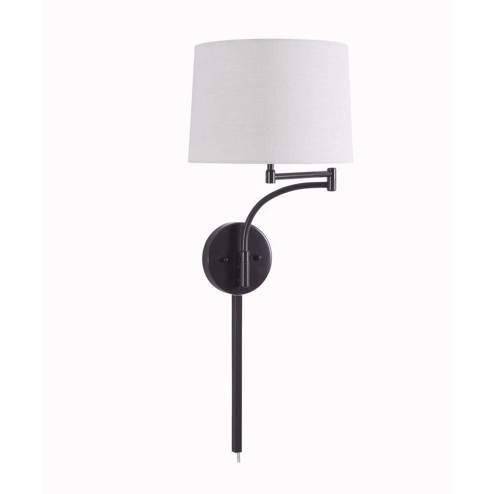 Seven 1-Light Oil Rubbed Bronze Wall Swing Arm Lamp by Kenroy Home 4 Seven 1-Light Oil Rubbed Bronze Wall Swing Arm Lamp by Kenroy Home - Image 2