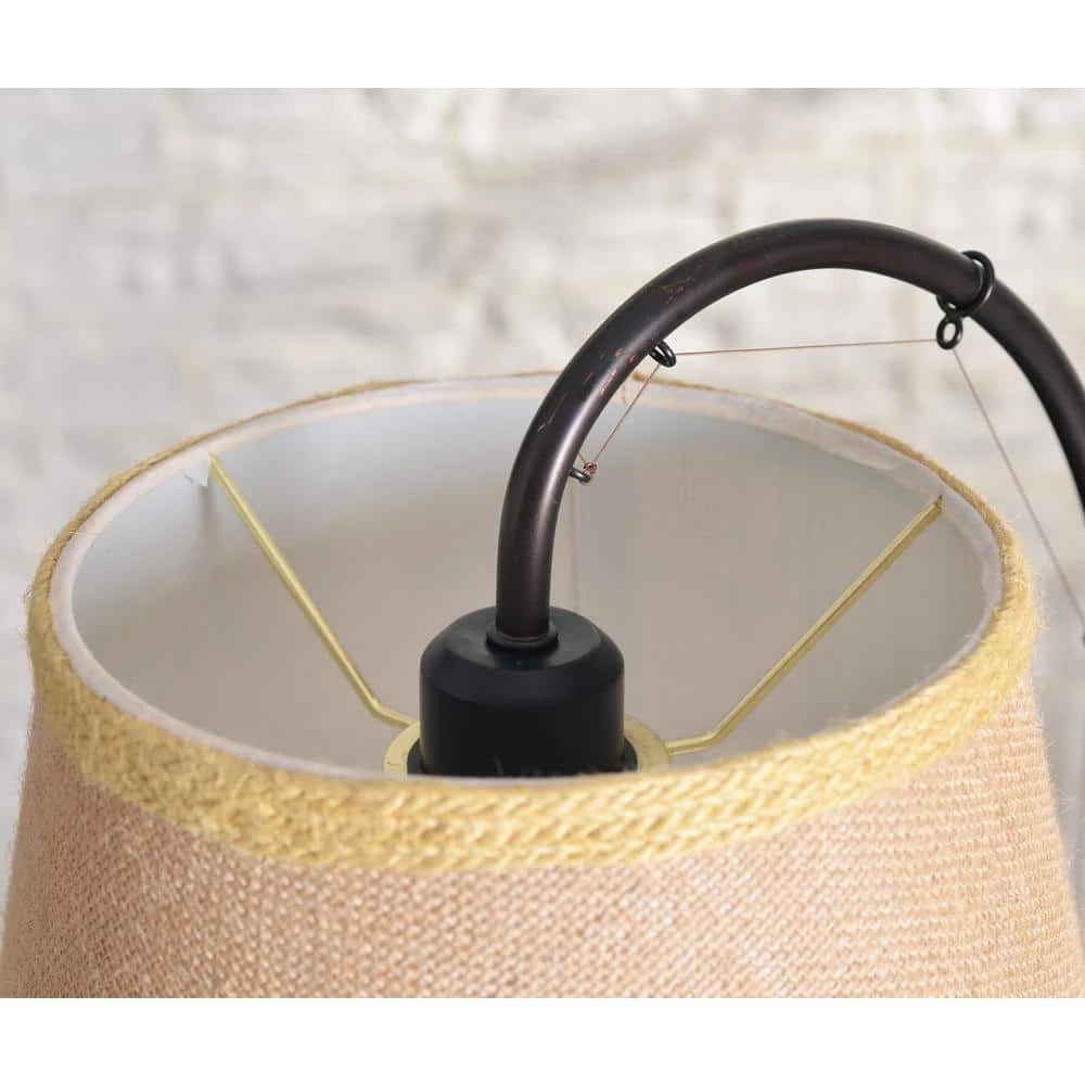 Fly Rod 28 in. Oil-Rubbed Bronze Table Lamp with Wood Accent by Kenroy Home 6 Fly Rod 28 in. Oil-Rubbed Bronze Table Lamp with Wood Accent by Kenroy Home - Image 4