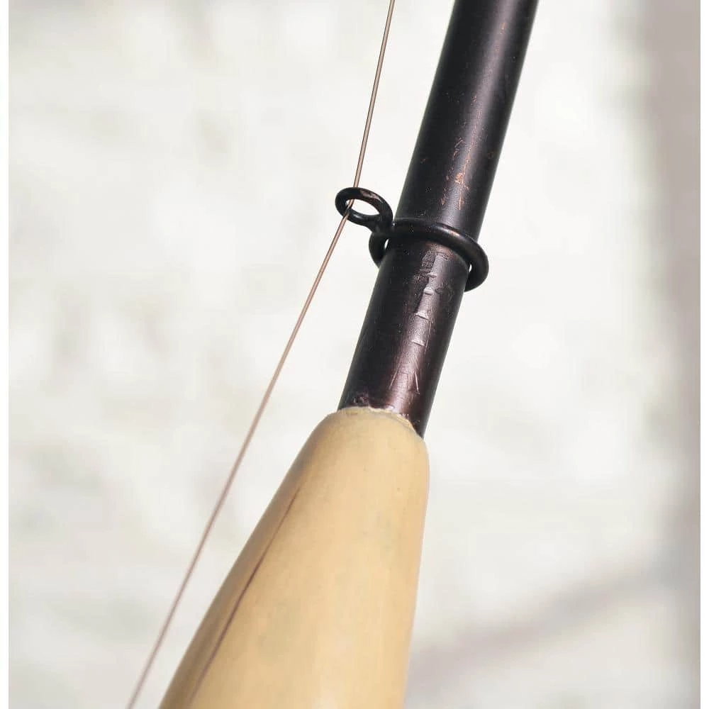 Fly Rod 28 in. Oil-Rubbed Bronze Table Lamp with Wood Accent by Kenroy Home 4 Fly Rod 28 in. Oil-Rubbed Bronze Table Lamp with Wood Accent by Kenroy Home - Image 2