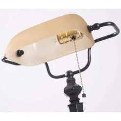 Chesapeake 15 in. Oil-Rubbed Bronze Banker Lamp by Kenroy Home -Kenroy Home Sales oil rubbed bronze kenroy home desk lamps 20610orb 1f 1000