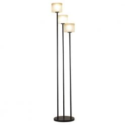 Matrielle 72 in. 3-Light Oil-Rubbed Bronze Torchiere by Kenroy Home