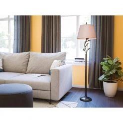 Ashlen 59 in. Oil-Rubbed Bronze Floor Lamp by Kenroy Home -Kenroy Home Sales oil rubbed bronze kenroy home floor lamps 32240orb c3 1000