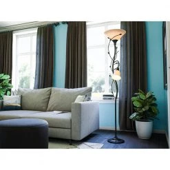 Ashlen 72 in. Oil-Rubbed Bronze Mother and Son Torchiere by Kenroy Home 13 Ashlen 72 in. Oil-Rubbed Bronze Mother and Son Torchiere by Kenroy Home -Kenroy Home Sales oil rubbed bronze kenroy home floor lamps 32241orb c3 1000