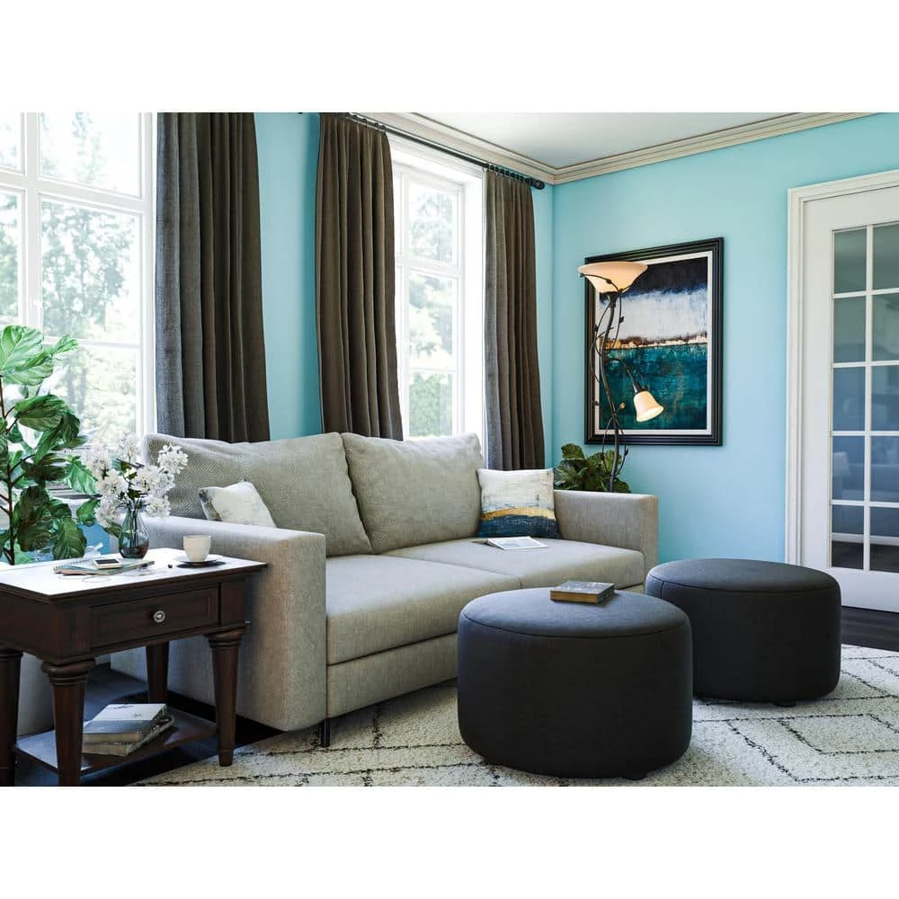 Ashlen 72 in. Oil-Rubbed Bronze Mother and Son Torchiere by Kenroy Home 4 Ashlen 72 in. Oil-Rubbed Bronze Mother and Son Torchiere by Kenroy Home - Image 2