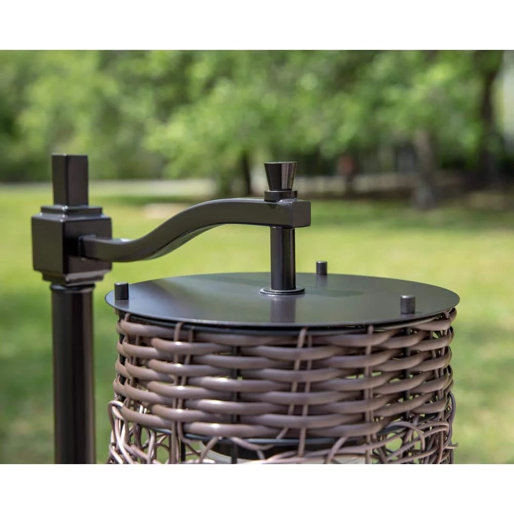 Brent 60 in. Oil-Rubbed Bronze Outdoor Floor Lamp by Kenroy Home 8 Brent 60 in. Oil-Rubbed Bronze Outdoor Floor Lamp by Kenroy Home - Image 6