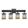 Plateau 4-Light Oil-Rubbed Bronze Vanity Light by Kenroy Home