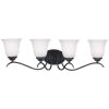 Medusa 4-Light Oil Rubbed Bronze Vanity Light by Kenroy Home -Kenroy Home Sales oil rubbed bronze kenroy home vanity lighting 90214orb 64 1000