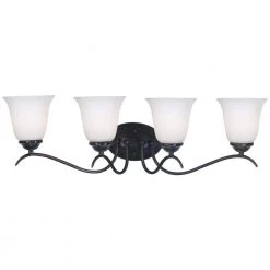 Medusa 4-Light Oil Rubbed Bronze Vanity Light by Kenroy Home