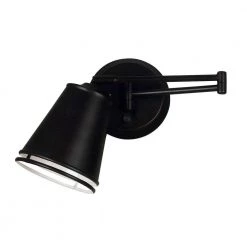 Kenroy Home Sales 31 Metro 10 in. Oil-Rubbed Bronze Wall Swing Arm Lamp by Kenroy Home