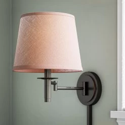 Sheppard 14 in. Oil-Rubbed Bronze Wall Swing Arm by Kenroy Home 12 Sheppard 14 in. Oil-Rubbed Bronze Wall Swing Arm by Kenroy Home -Kenroy Home Sales oil rubbed bronze kenroy home wall lamps 21011orb 1f 1000