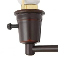 Simplicity 1-Light Oil-Rubbed Bronze Wall Swing Arm Lamp by Kenroy Home -Kenroy Home Sales oil rubbed bronze kenroy home wall lamps 30100orb c3 1000