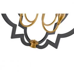 Tamara 4-Light Painted Black Pendant by OVE Decors -Kenroy Home Sales painted black ove decors chandeliers 15lch tama22 bl 44 1000