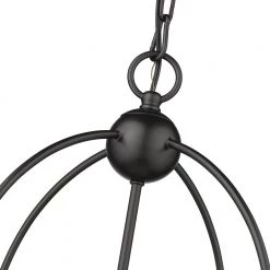 Vince 4-Light Painted Black Cage Pendant Light by OVE Decors -Kenroy Home Sales painted black ove decors chandeliers 15lpe vinc13 pb 44 1000