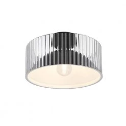 Riley 1-Light Black Semi-Flush Mount with Glass Shade by OVE Decors 11 Riley 1-Light Black Semi-Flush Mount with Glass Shade by OVE Decors -Kenroy Home Sales painted black ove decors flush mount lights 15lsf rill12 pb 4f 1000